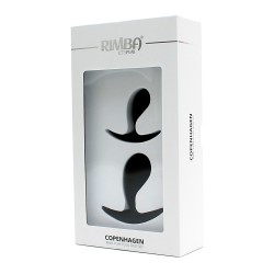 RIMBA Copenhagen Anal-Plug Set aus Silikon Schwarz