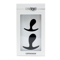 RIMBA Copenhagen Anal-Plug Set aus Silikon Schwarz