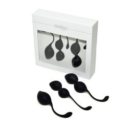 RIMBA Geneva Kegel Balls 3er-Set Schwarz