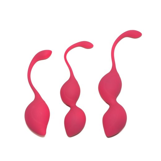 RIMBA Geneva Kegel Balls 3er-Set Pink