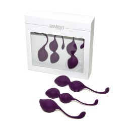 RIMBA Geneva Kegel Balls 3er-Set Violett