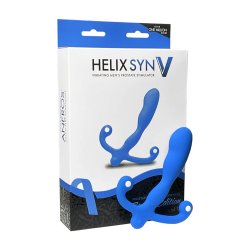 ANEROS Helix Syn V Prostata Massager aus Silikon Blau