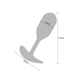 TOY JOY BUTTOCKS The Athlete Anal-Plug mit Gewicht 137 g
