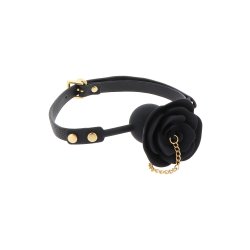 TABOOM Dona Rose Ball Knebel mit Plug Schwarz