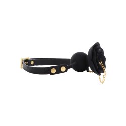 TABOOM Dona Rose Ball Knebel mit Plug Schwarz