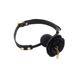 TABOOM Dona Rose Ball Knebel mit Plug Schwarz