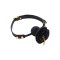 TABOOM Dona Rose Ball Knebel mit Plug Schwarz