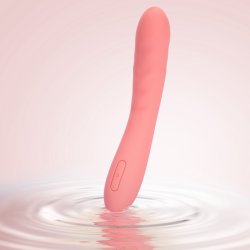 SVAKOM Connexion Series Ava Vibrator mit Stossfunktion & App-Steuerung Orange