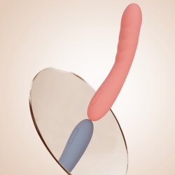 SVAKOM Connexion Series Ava Vibrator mit Stossfunktion & App-Steuerung Orange