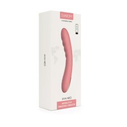 SVAKOM Connexion Series Ava Vibrator mit Stossfunktion, Vibration & App-Steuerung Orange