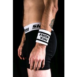 MR.B Sk8erboy Sweatband "Fuck You"