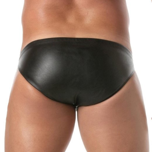 TOF Kinky Zippend Bikini Schwarz