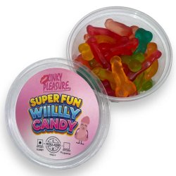 KINKY PLEASURE Fruchtgummi Super Fun Willy Candy 30...