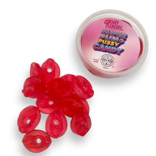 KINKY PLEASURE Fruchtgummi Super Fun Pussy Candy 30 Stk. 150gr.