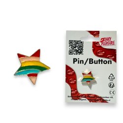 KINKY PLEASURE Pride Pin Star