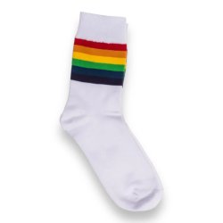 KINKY PLEASURE Rainbow Socks 42-46