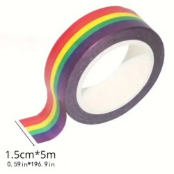 KINKY PLEASURE Rainbow Tape 5 m