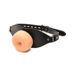 MASTER SERIES Ass Face Mouth Gag Schwarz