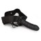 SIZE MATTERS Strap-On-Geschirr mit hohlem Dildo Schwarz