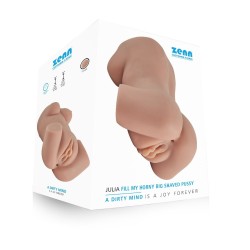 ZENN Julia Fill My Horny Big Shaved Pussi Masturbator...