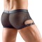 SVENJOYMENT Netz-Pants mit Druckknopfleiste Schwarz