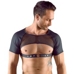 SVENJOYMENT Crop Top Schwarz