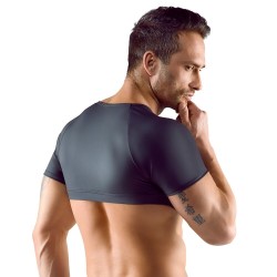 SVENJOYMENT Crop Top Schwarz