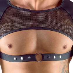 SVENJOYMENT Crop Top Schwarz