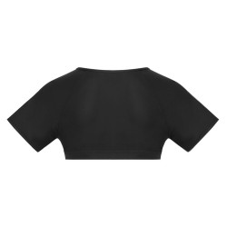 SVENJOYMENT Crop Top Schwarz