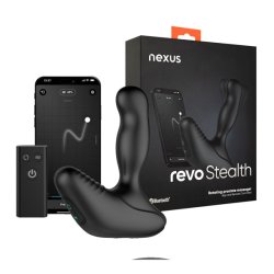 NEXUS Revo Stealth Prostata Massager mit Vibration, Rotation & App-Steuerung