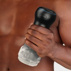 KIIROO PowerBlow mit Feel Pocket Stroker Crystal
