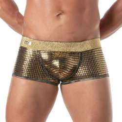 TOF Glitter Trunk Gold/Schwarz