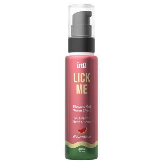 INTT Lick Me Kissable Gel Watermelon mit Wärmeeffekt 50 ml