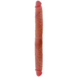 TOY JOY Get Real Foreskin Doppeldildo 46 cm Caramel