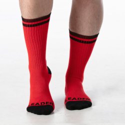 LEADER Born To Lead Socken Rot/Schwarz