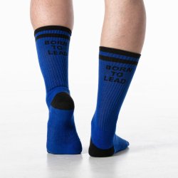 LEADER Born To Lead Socken Blau/Schwarz