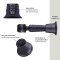 MAN.WAND Holden Saugnapfadapter aus Silikon Schwarz/Violett