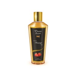 PLAISIR SECRET Massageöl Erdbeere Pflanzlich 250ml