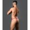 ANDREW CHRISTIAN Almost Naked No-Show Ultra Low-Rise Thong Weinrot