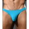 ANDREW CHRISTIAN Almost Naked No-Show Ultra Low-Rise Brief Türkis