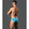 ANDREW CHRISTIAN Almost Naked No-Show Ultra Low-Rise Brief Türkis