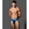 ANDREW CHRISTIAN Almost Naked Retro Bamboo Brief Blau