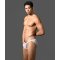 ANDREW CHRISTIAN Almost Naked Naked Truth Capsule See-Through Deep-V Brief Weiss