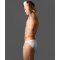 ANDREW CHRISTIAN Almost Naked Naked Truth Capsule See-Through Deep-V Brief Weiss