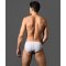 ANDREW CHRISTIAN Almost Naked Naked Truth Capsule See-Through Deep-V Brief Weiss