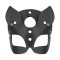 BEDROOM FANTASIES Maske Kinky Kitty aus veganem Leder Schwarz