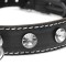 STRICT Diamant-Halsband mit O-Ring Schwarz/Kristall