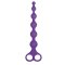 NMC 8 Inch Ribbed Silicone Anal Beads Violett