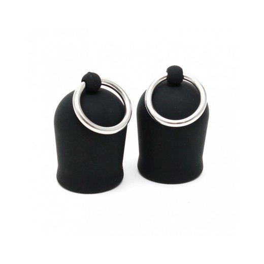 RIMBA Nippelsauger aus Silikon mit Ringen