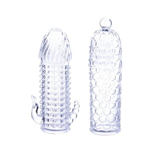 NMC Seductive Tickler Penishüllen 2er Set transparent